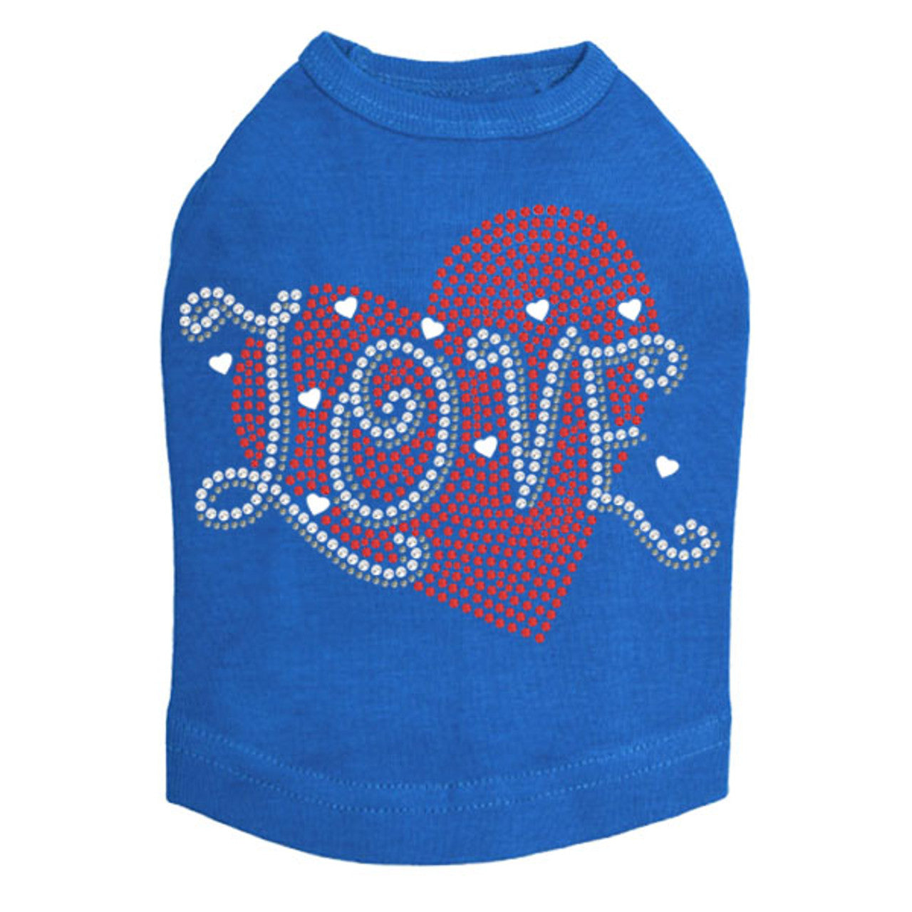 Love Red Heart - Dog Tank
