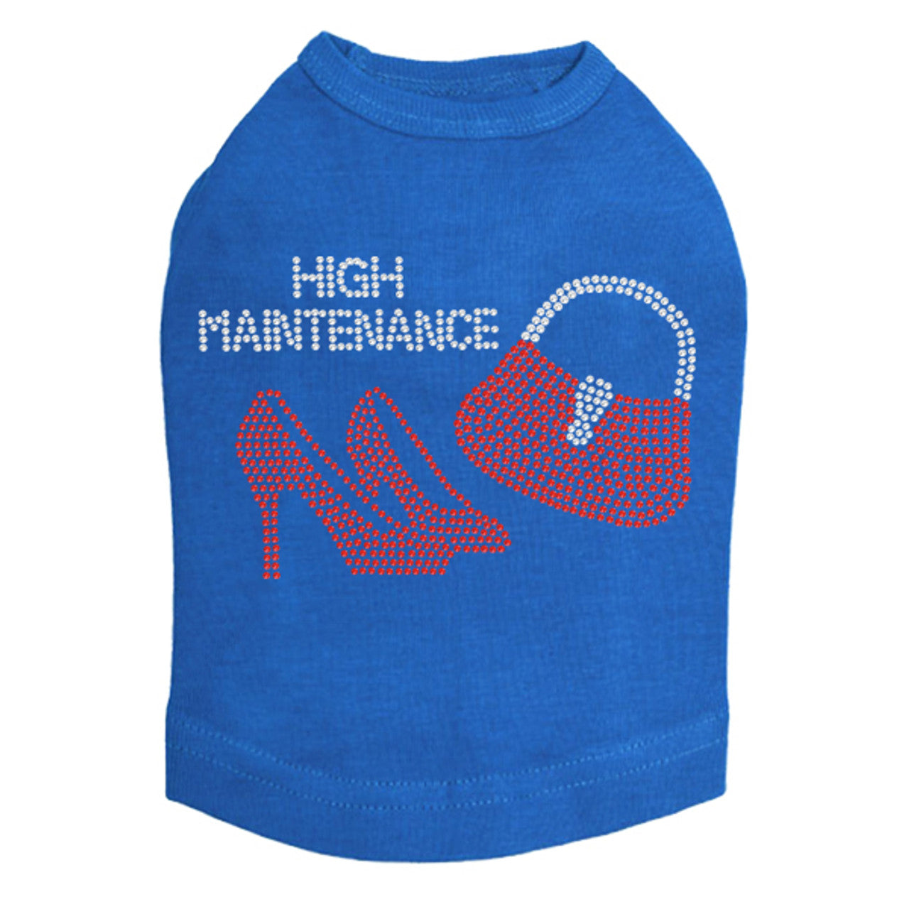 High Maintenance (Red Heels & Purse) - Dog Tank