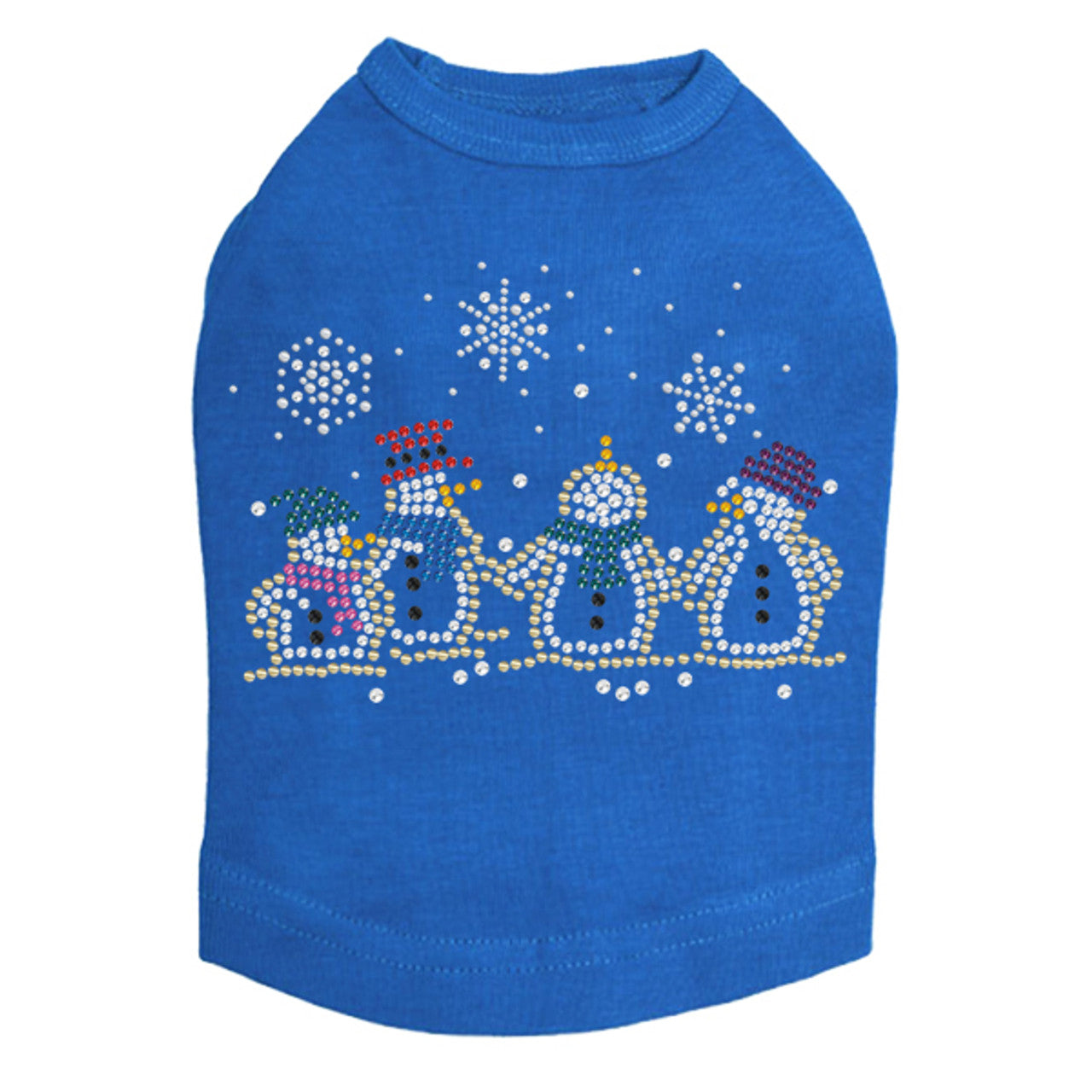 Snowman Family - Dog Tank