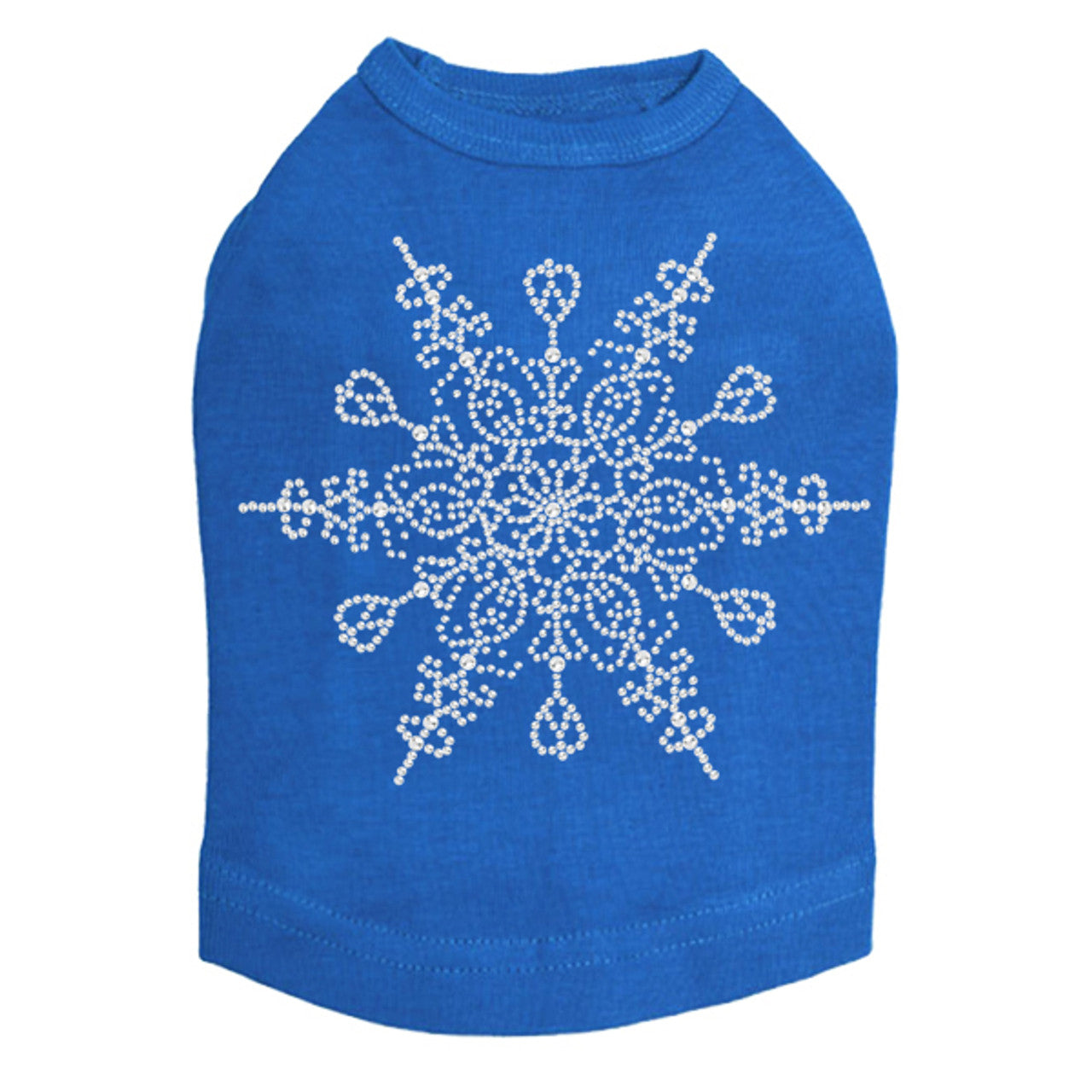 Extra Large Snowflake - Dog Tank