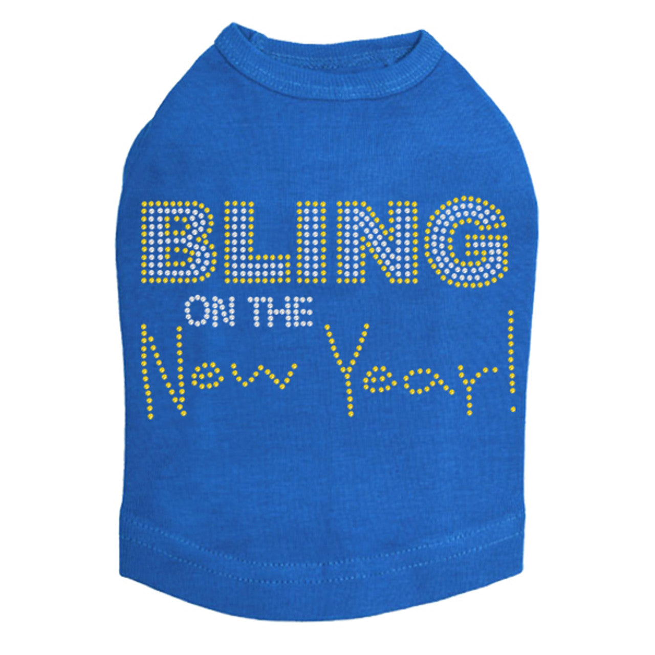 Bling on the New Year - Dog Tank