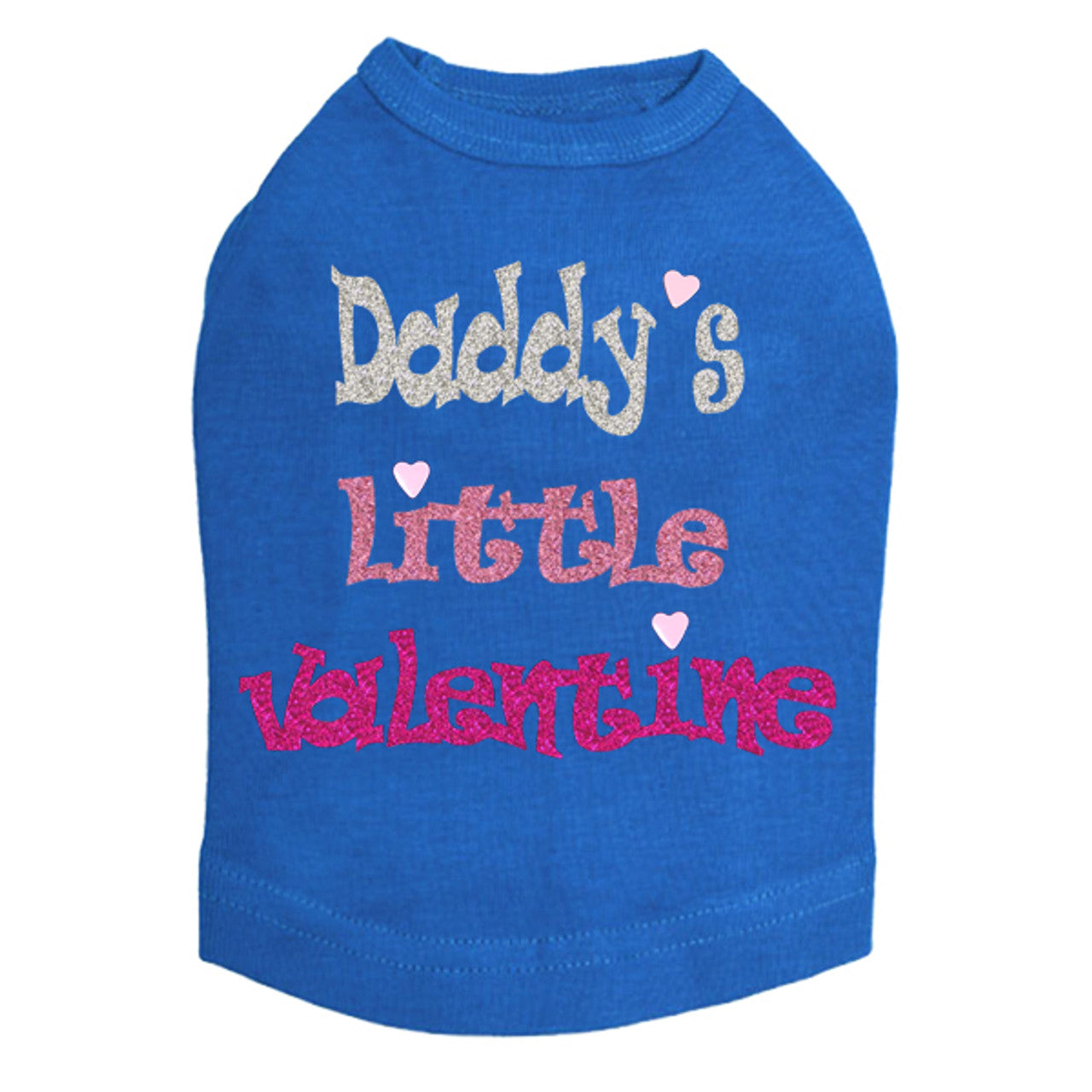 Daddys Little Valentine - Dog Tank