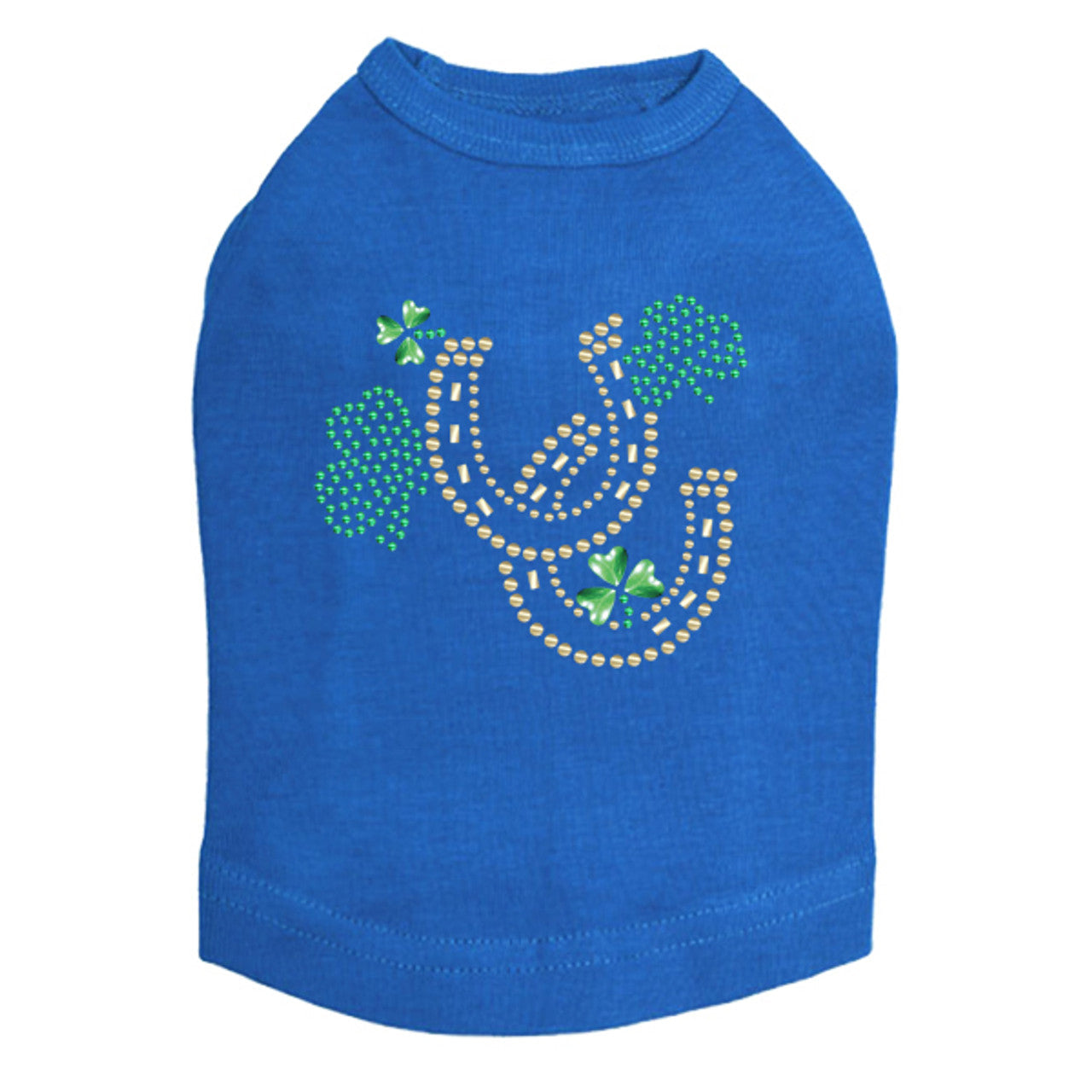 Shamrocks & Horseshoes - Dog Tank
