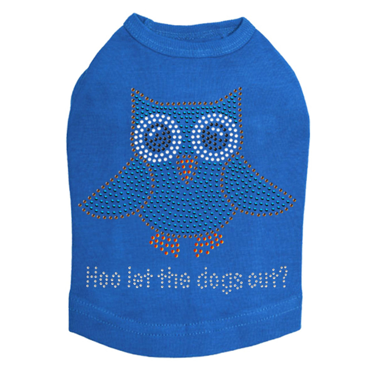 Blue Owl with Hoo Let the Dogs Out? - Dog Tank