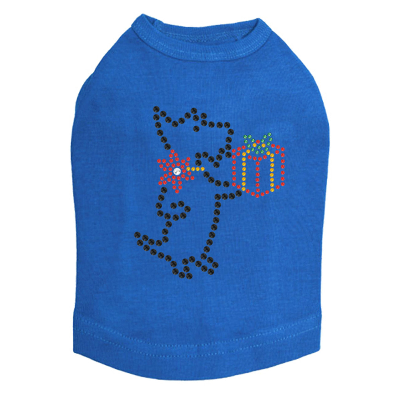 Scotty with Gift - Dog Tank