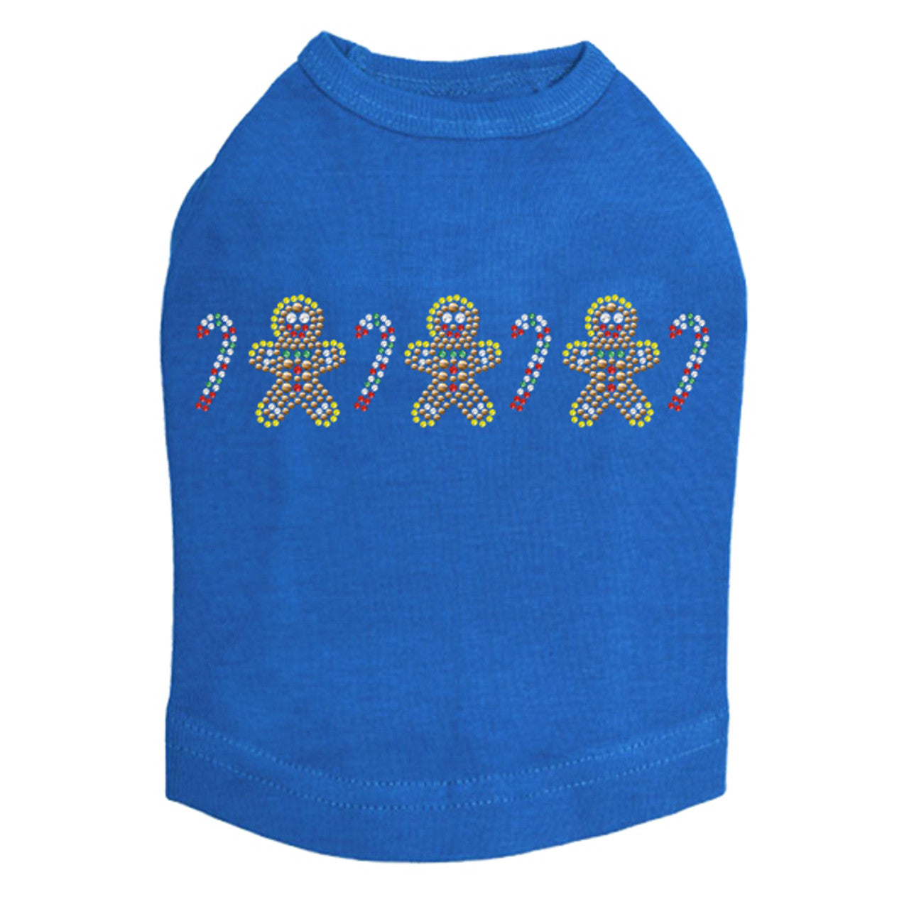 Gingerbread Men & Candy Canes - Dog Tank