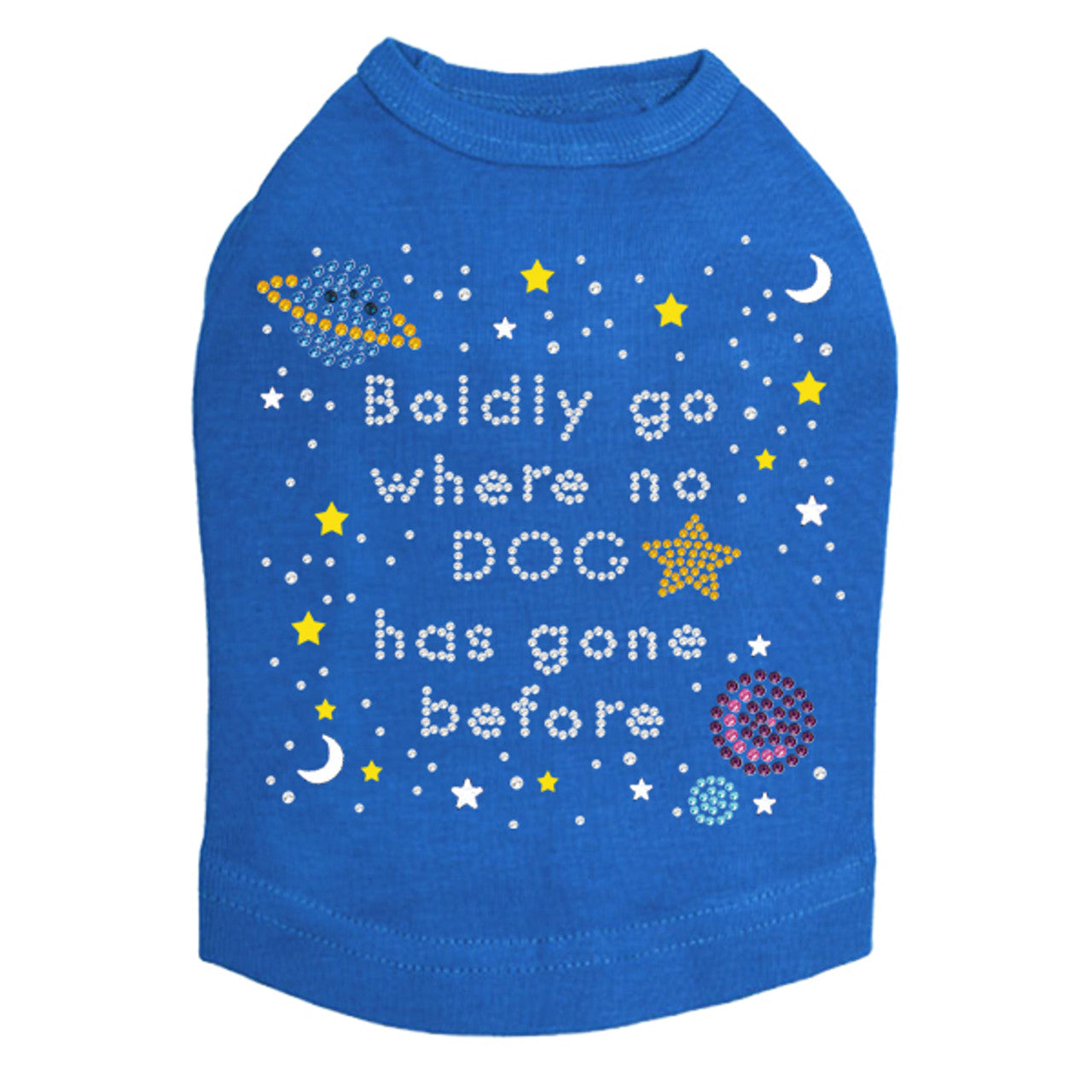 Boldly Go Where No Dog Has Gone Before - Dog Tank