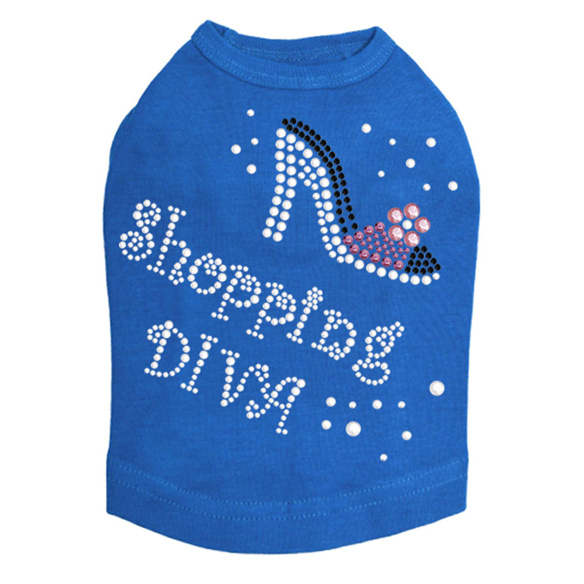 Shopping Diva High Heel Shoe - Dog Tank