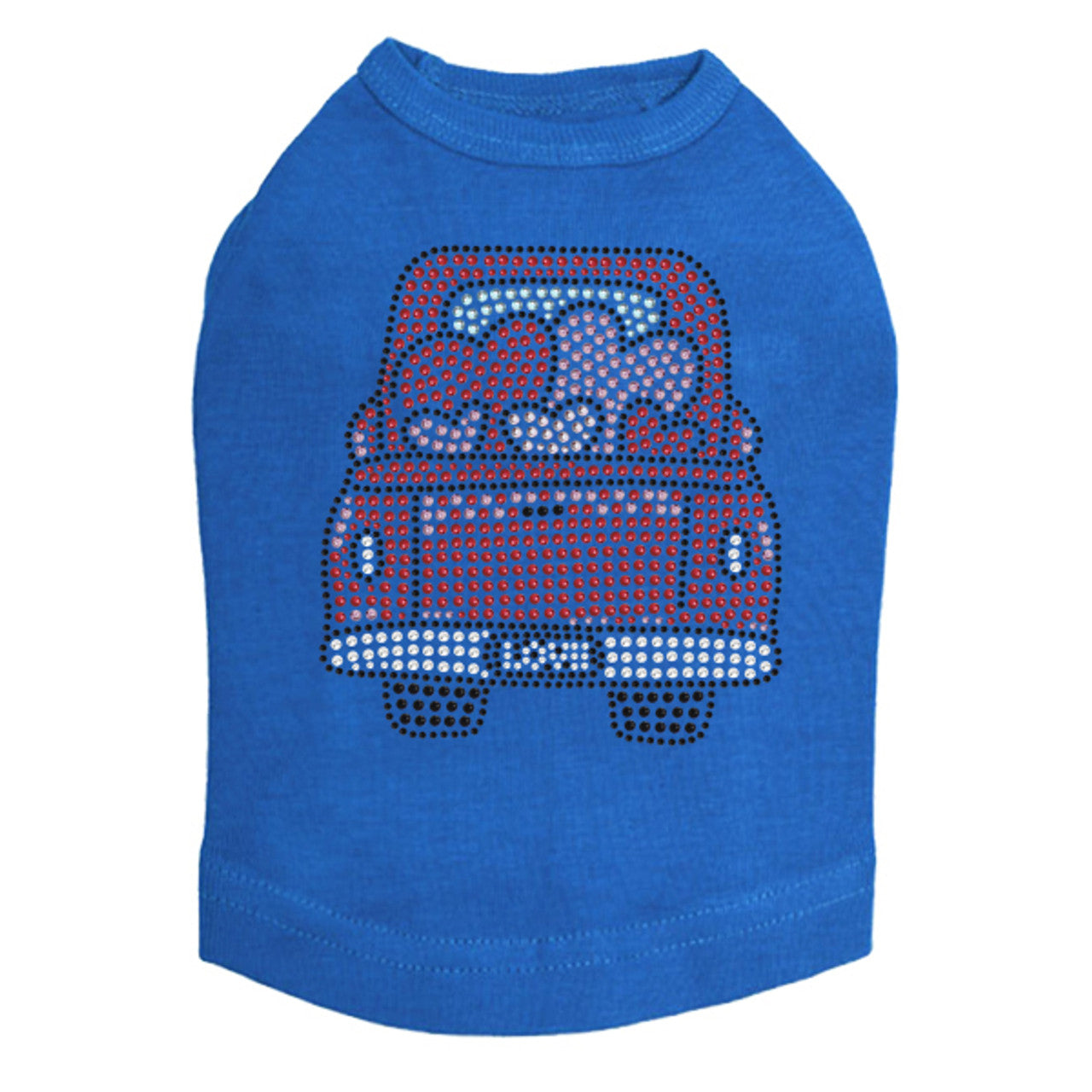 Truck with Hearts- Dog Tank