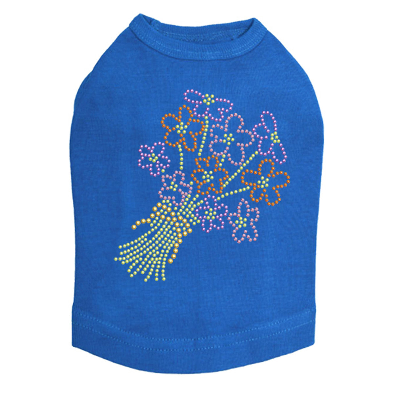 Flower Bouquet - Dog Tank