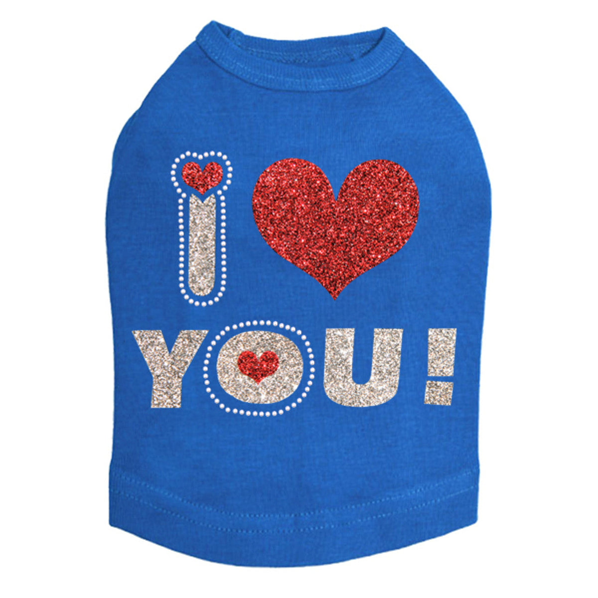 I Love You 2 - Dog Tank