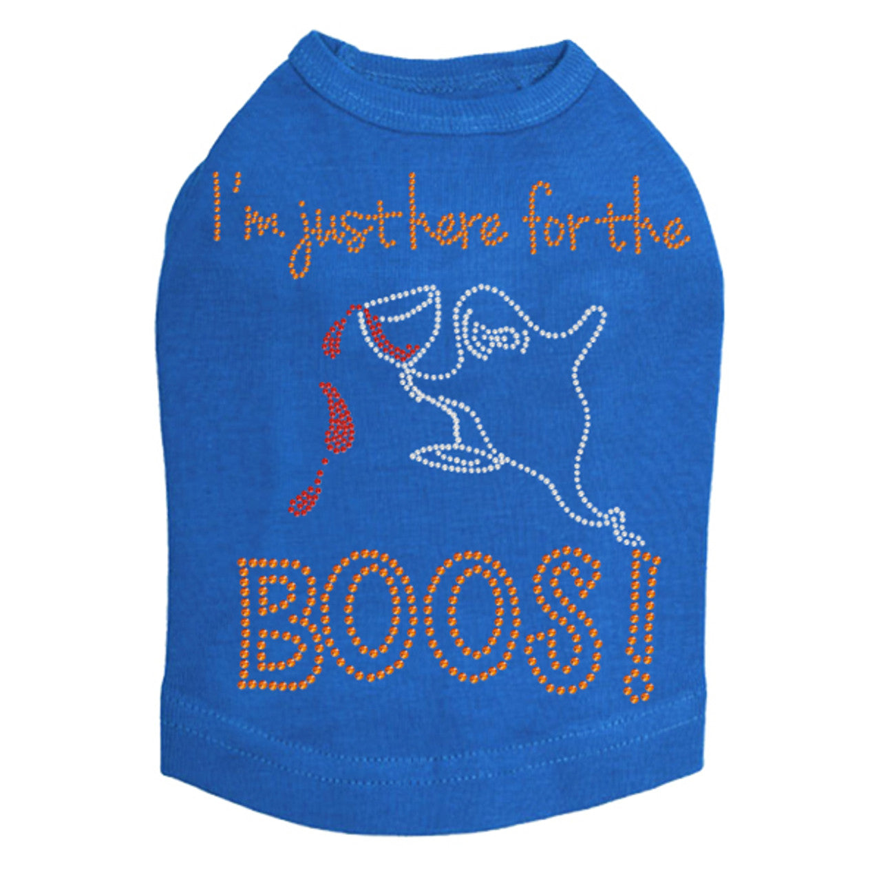 Im Just Here for the Boos! - Dog Tank