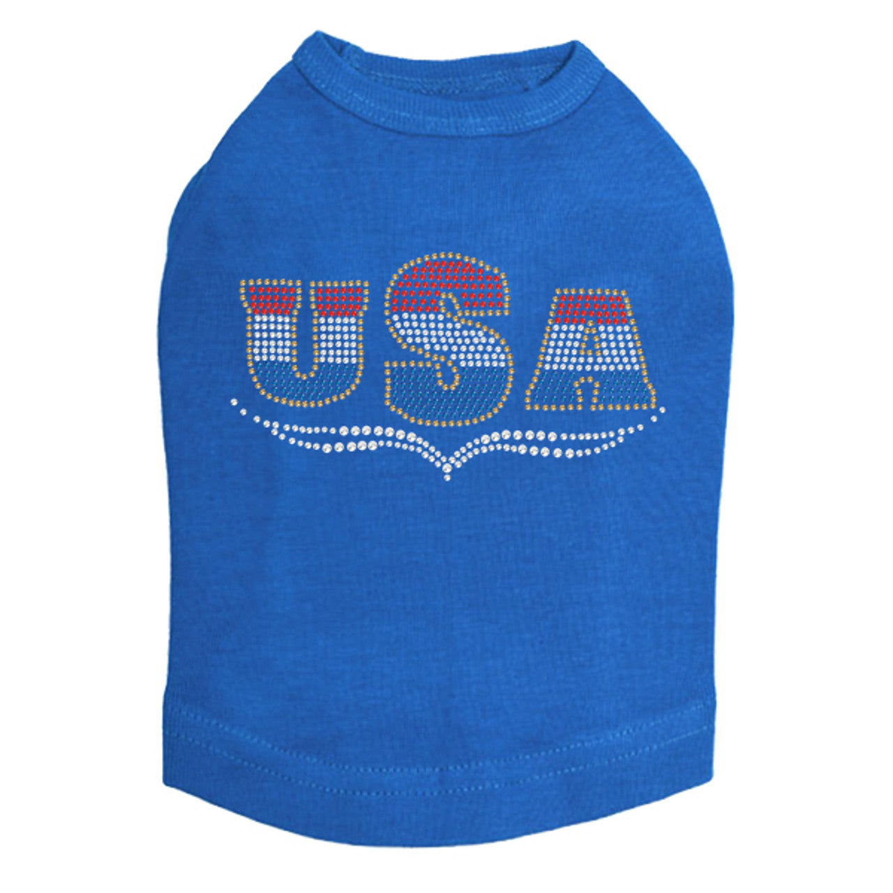 USA - Tricolor - Dog Tank
