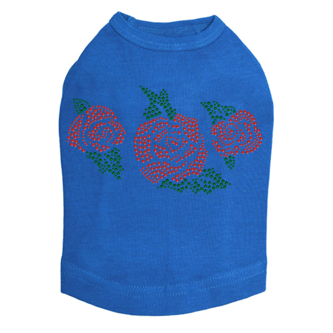 Red Roses - Dog Tank