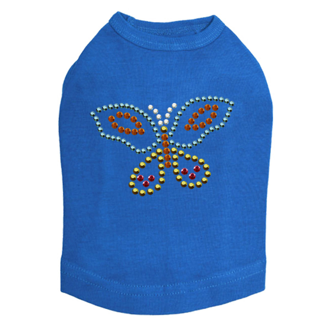 Multicolor Butterfly - Dog Tank