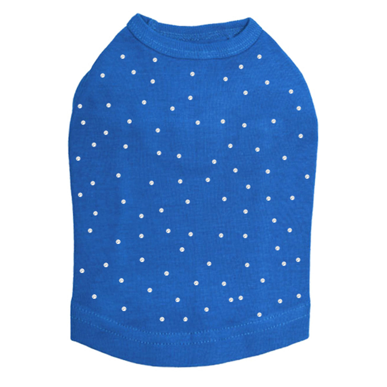 Scattered Stones (Clear Rhinestones) - Dog Tank