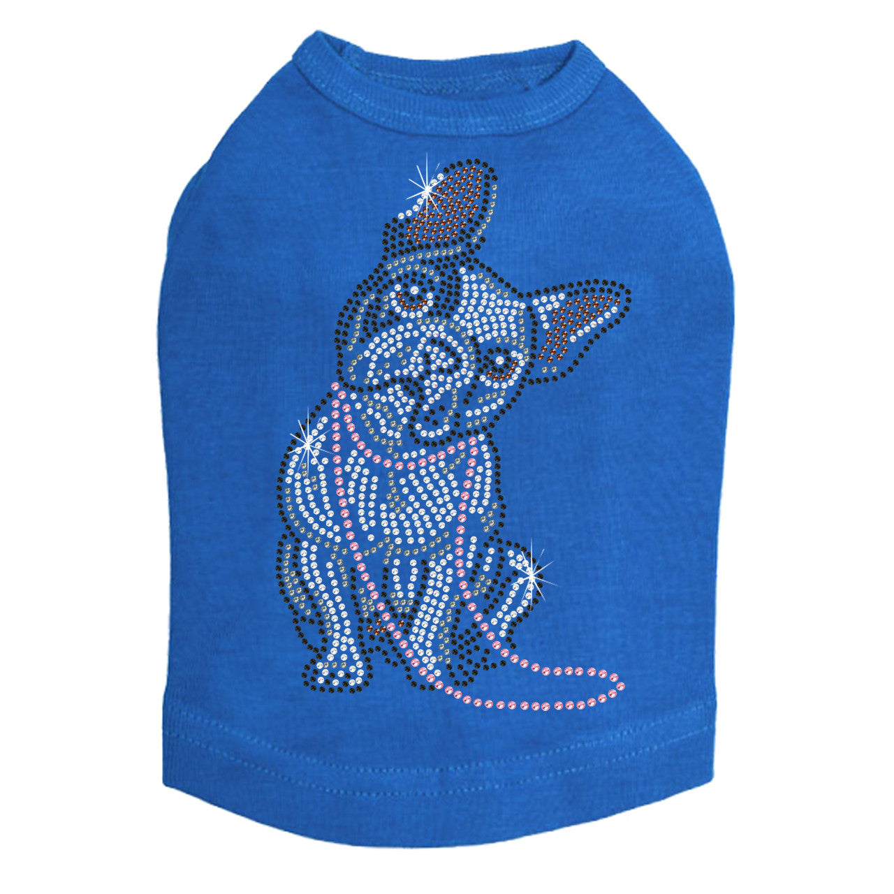 French Bull Dog with Necklace - Dog Tank
