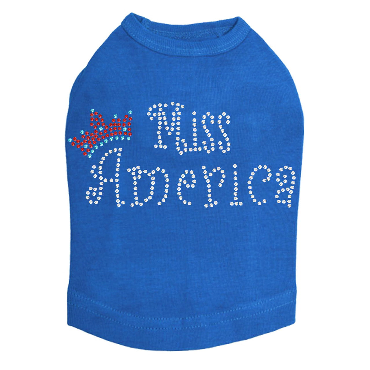 Miss America with Crown - Dog Tank