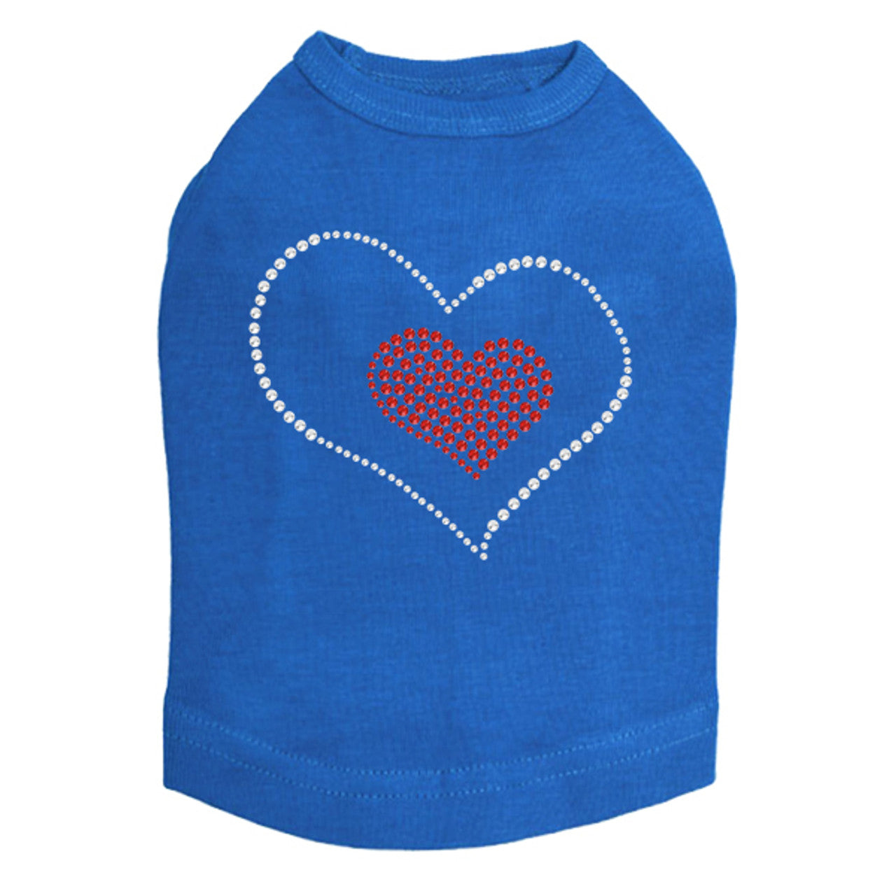Red Heart Inside Heart - Dog Tank