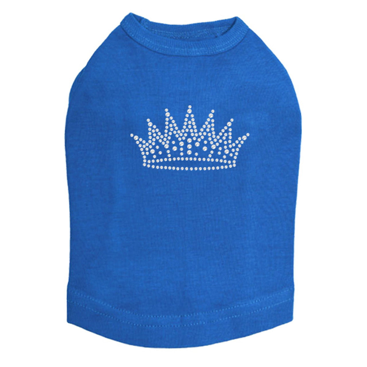 Crown 2 (Rhinestones) - Dog Tank