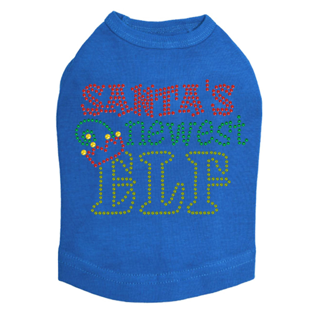 Santa's Newest Elf - Dog Tank