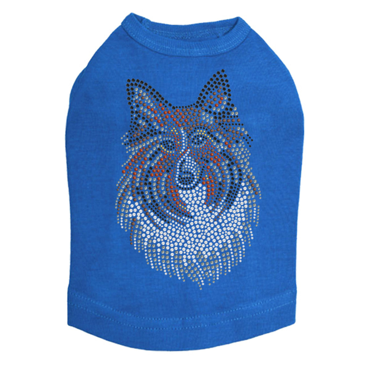 Sheltie Face - Dog Tank