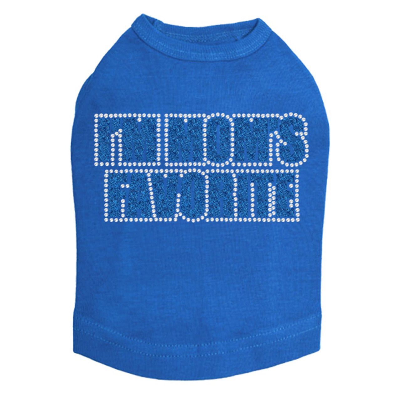 Im Moms Favorite (Blue) - Dog Tank