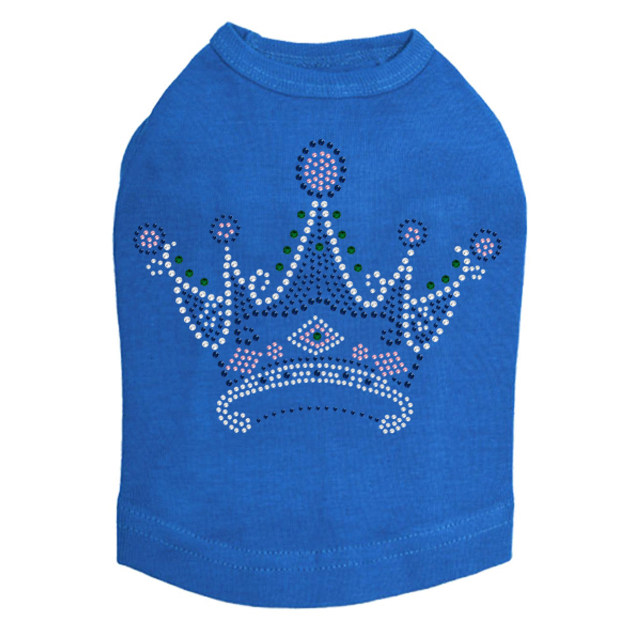 Crown 16 (Clear, Blue, Green, & Pink) - Dog Tank