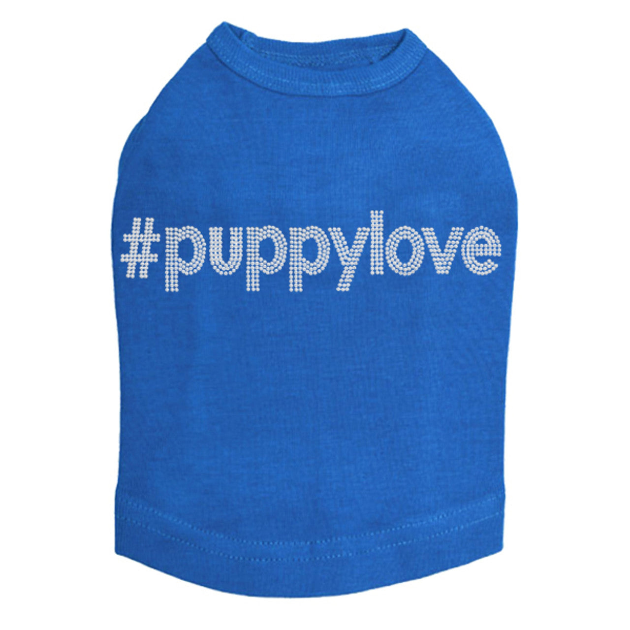 puppylove - Silver Nailhead - Dog Tank