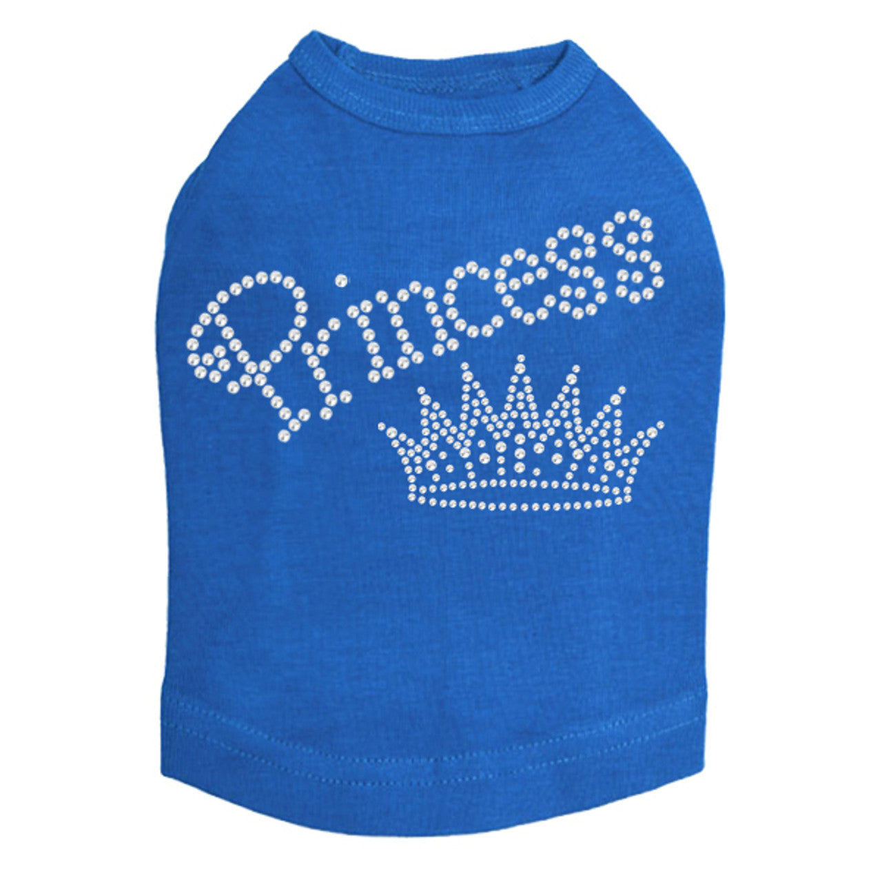 Crown 2 (Rhinestones) - Dog Tank