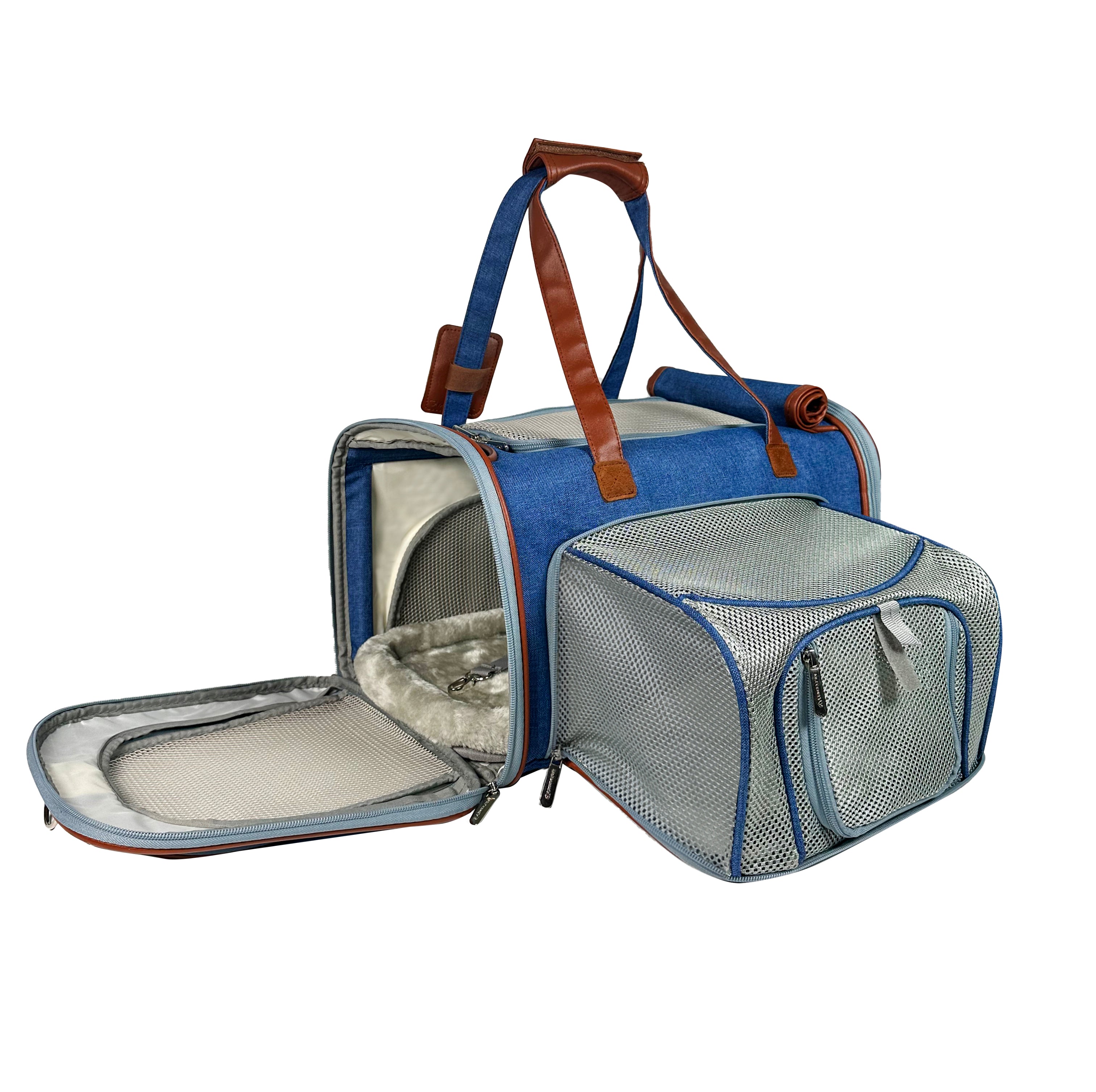 Mr. Peanuts Gold Series Standard Size Airline Compliant Expandable Pet Carrier