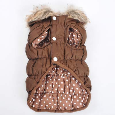 DOGO Ruched Reversible Dog Bubble Jacket