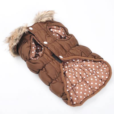 DOGO Ruched Reversible Dog Bubble Jacket