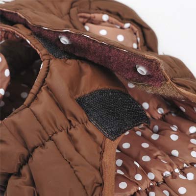 DOGO Ruched Reversible Dog Bubble Jacket