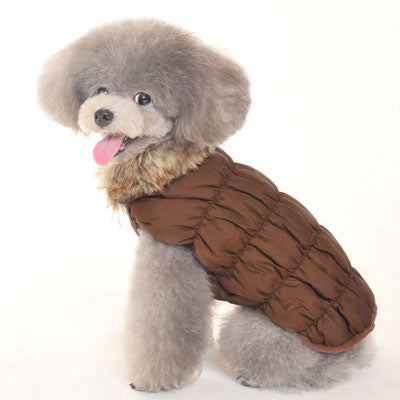 DOGO Ruched Reversible Dog Bubble Jacket