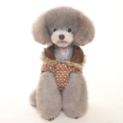 DOGO Ruched Reversible Dog Bubble Jacket