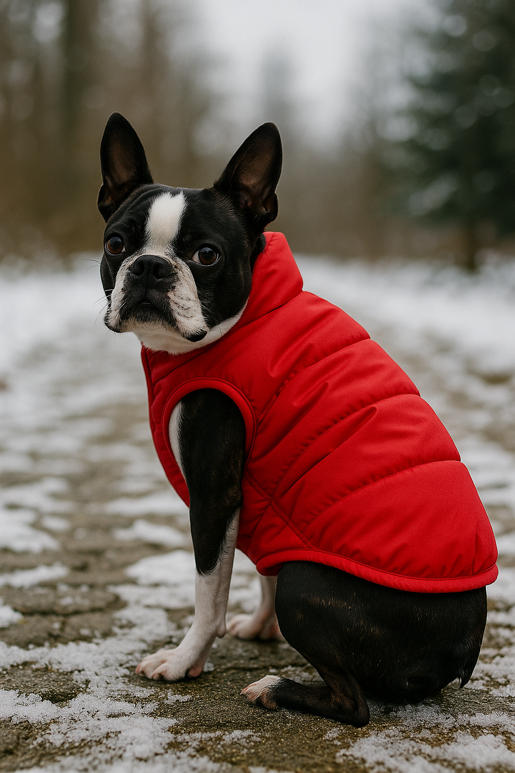 Parisian Pet Plaid Reversible Jacket