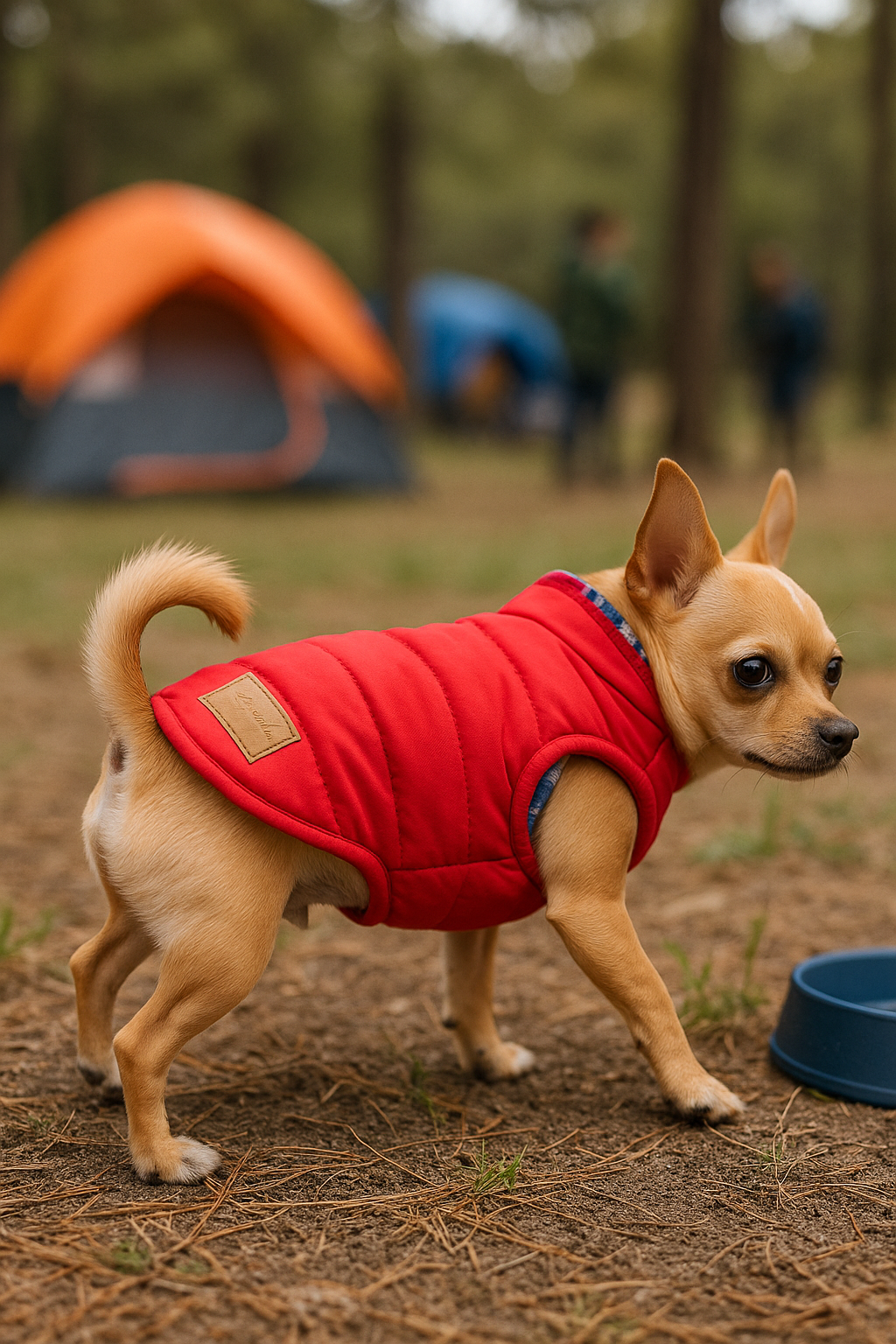 Parisian Pet Plaid Reversible Jacket for Dogs & Cats, Stylish Pet Outerwear, Warm Winter Dog Jacket,-Valentines Day