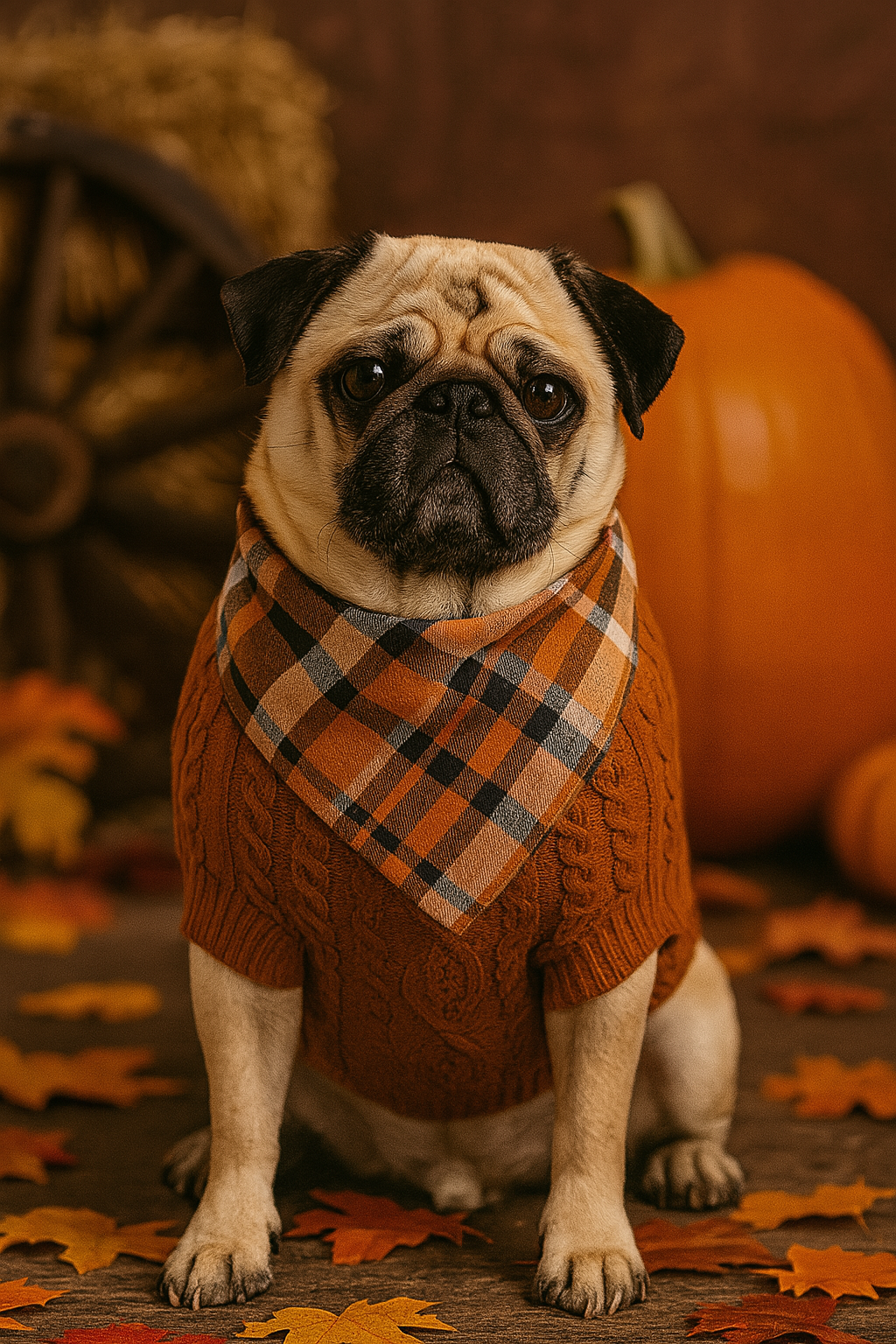 Parisian Pet Cable Knit Sweater