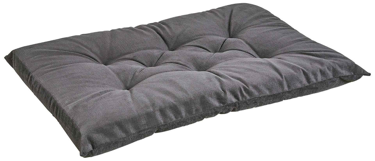 Bowsers Shale Tufted Dog Crate Cushion - Washable Crate and Lounge Comfort