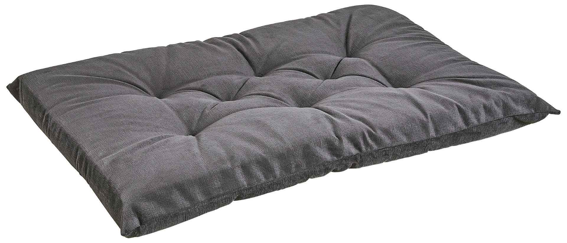 Bowsers Shale Tufted Dog Crate Cushion – Washable Crate and Lounge Comfort