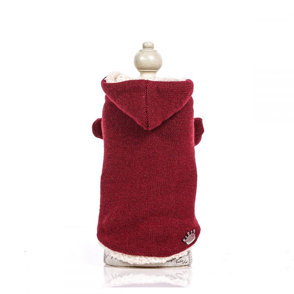 Luxury Coat - Knitwear Bordeaux