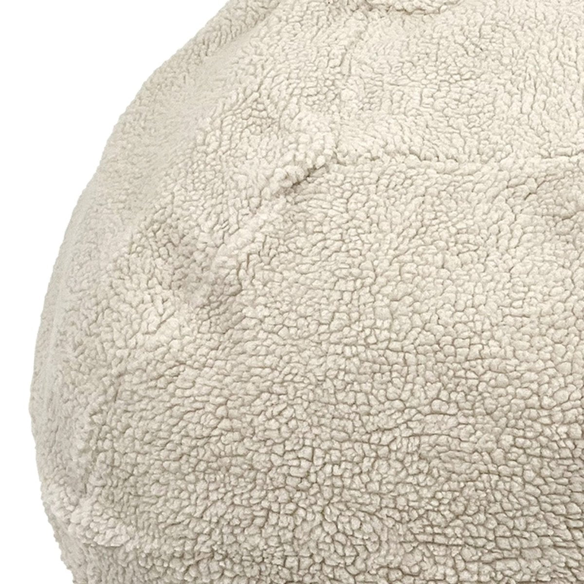 Sherpa Puff Ball Bean Bag Pet Bed premium pet product