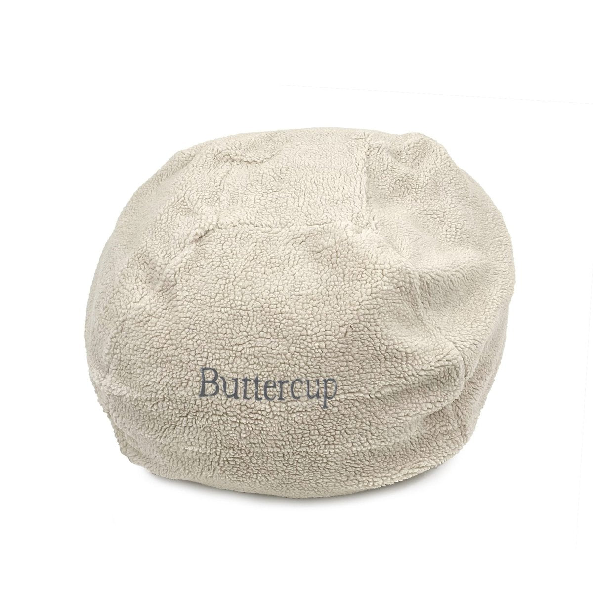 Sherpa Puff Ball Bean Bag Pet Bed premium pet product