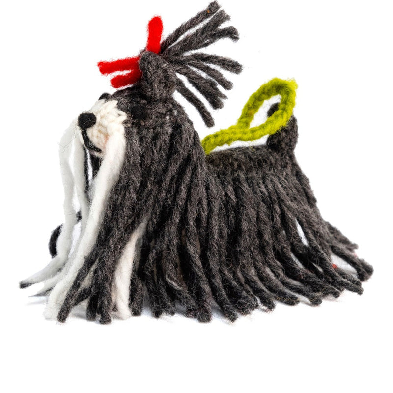 Chilly Dog Shih Tzu Wool Ornament