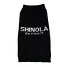 Shinola Brand Logo Knitted Pet Sweater