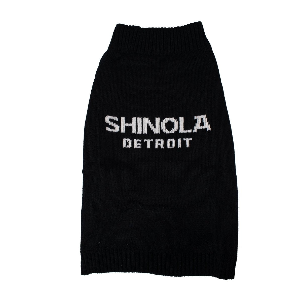 Shinola Brand Logo Knitted Pet Sweater