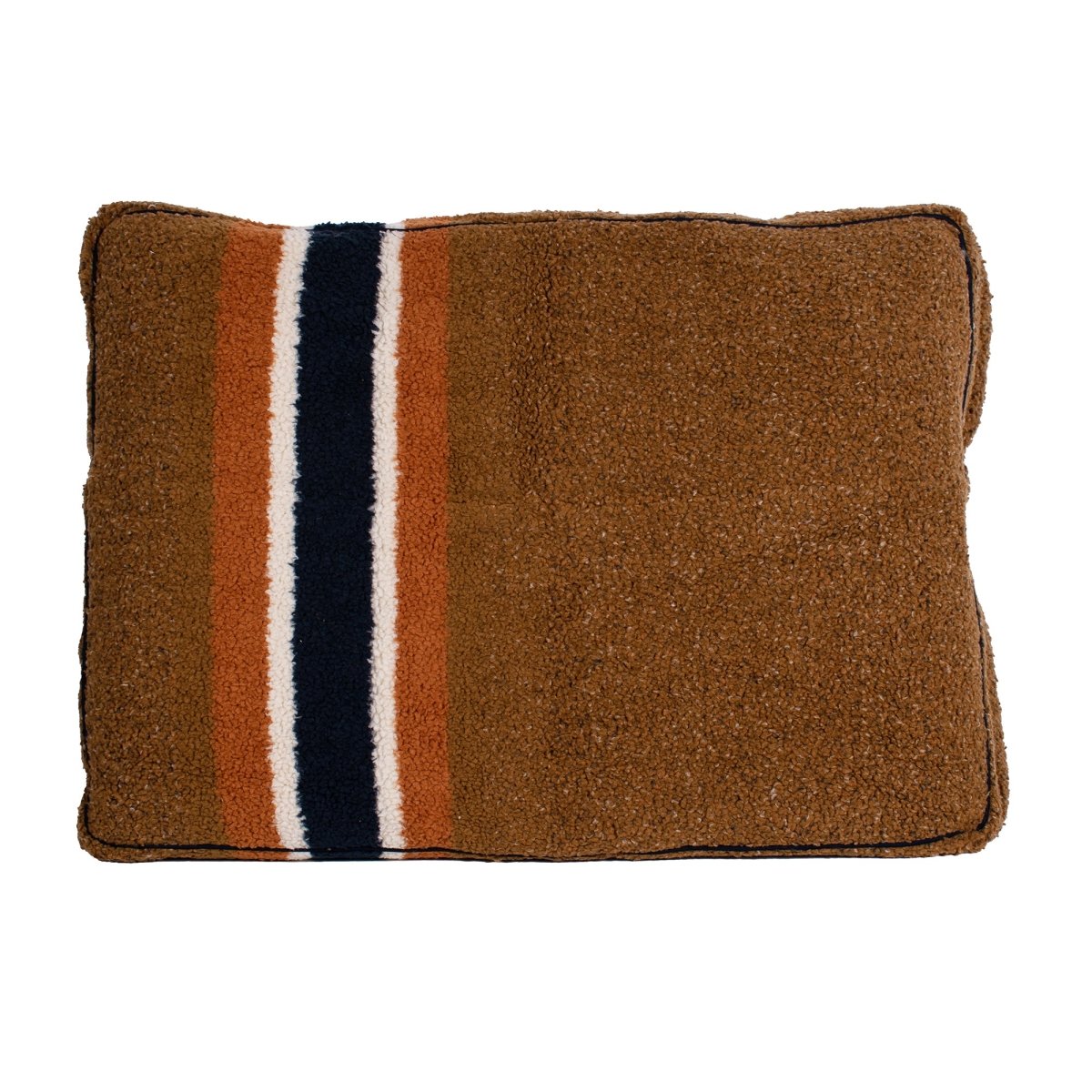 Shinola Brand Stripe Berber Napper Dog Bed premium pet product