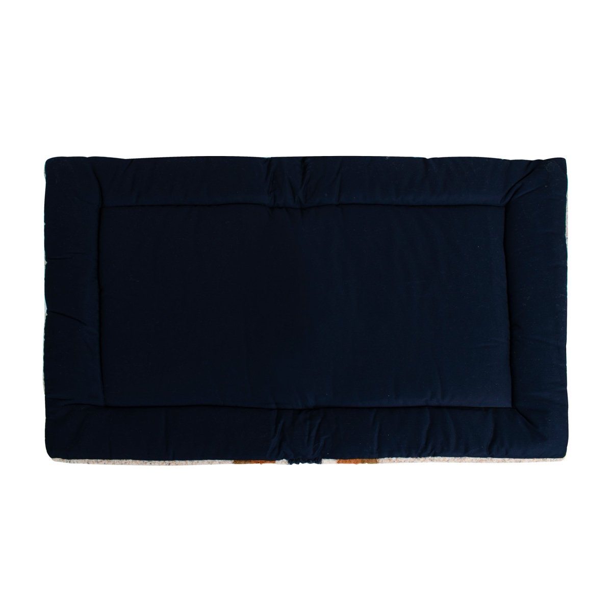 Shinola Brand Stripe Comfort Cushion Berber Dog Bed Oatmeal premium pet product
