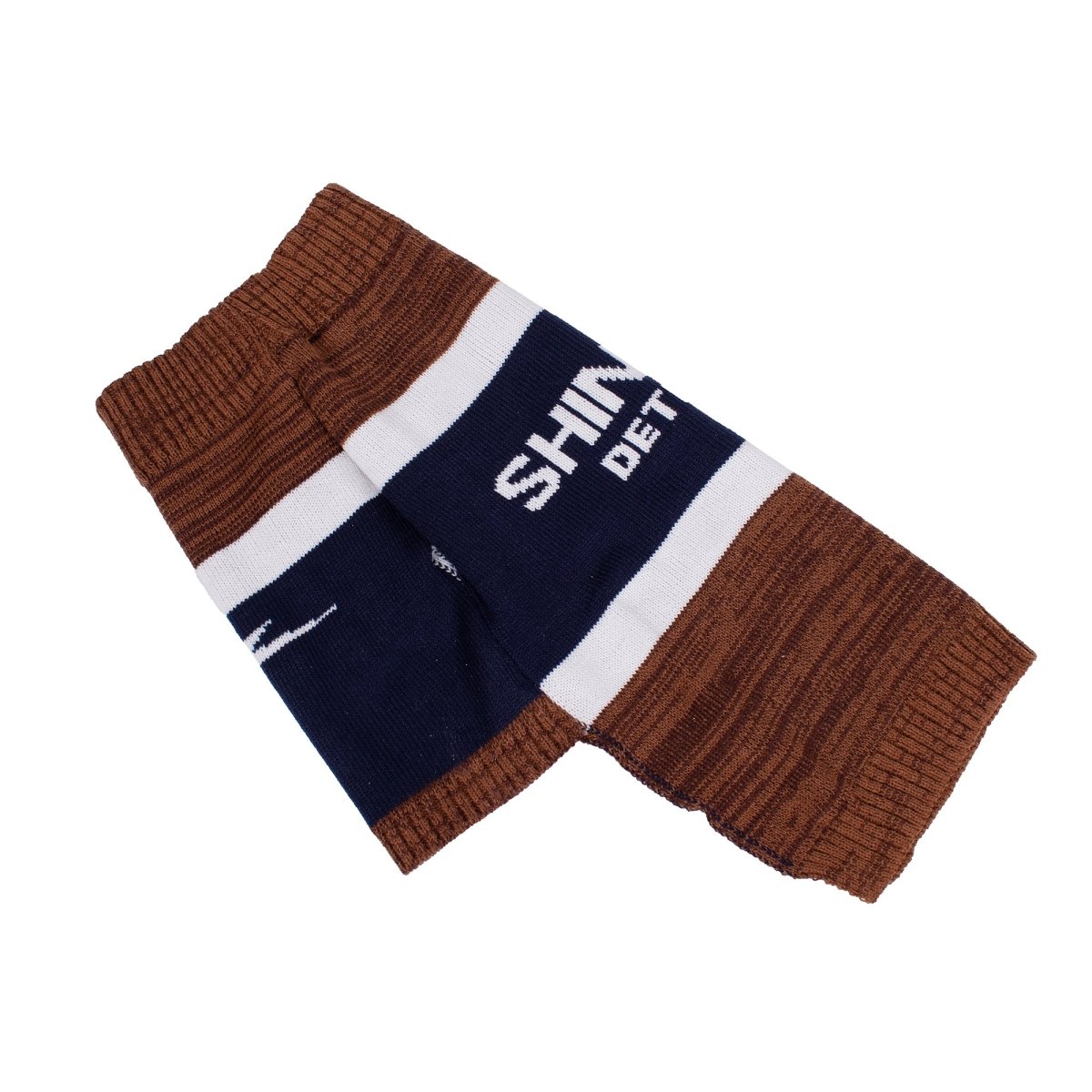 Shinola Brand Stripe Knitted Pet Sweater